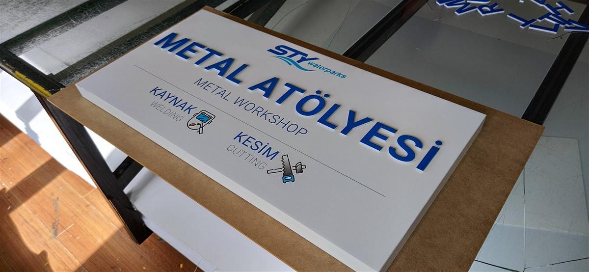 DIŞ MEKAN KOMPOZİT YÖNLENDİRME TABELASI