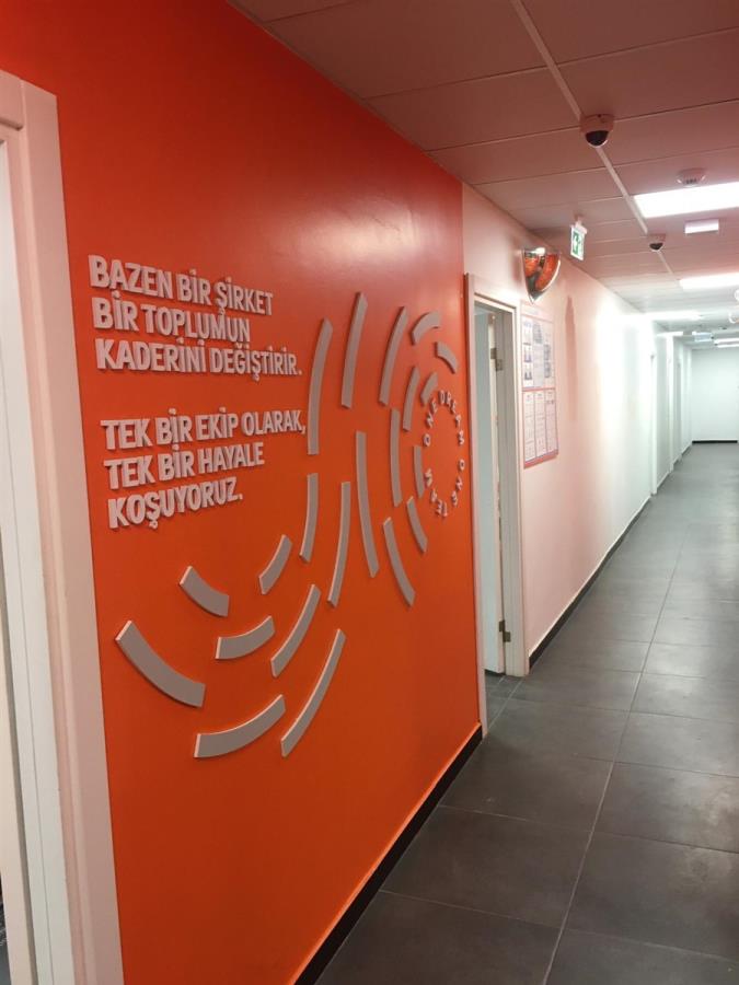 DUVAR ÜZERİ FOREKS HARF KESİM UYGULAMA