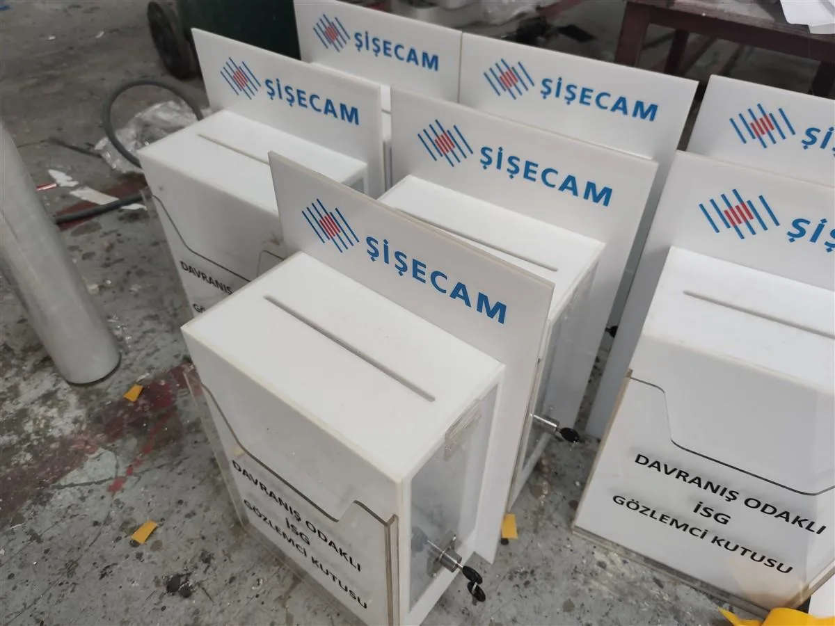 ŞİŞE CAM DAVRANIŞ ODAKLI İSG GÖZLEMCİ KUTUSU