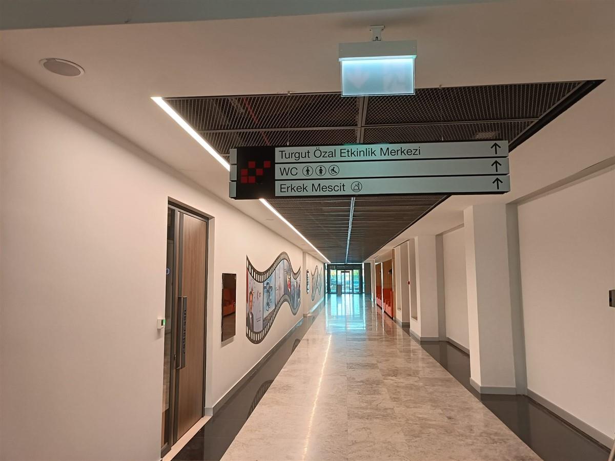 TEKNOPARK İSTANBUL KAT YÖNLENDİRME LEVHALARI