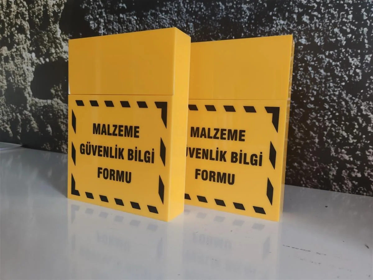 ŞİŞECAM PLEKSİ ÜRÜN MALZEME GÜVENLİK FORMU