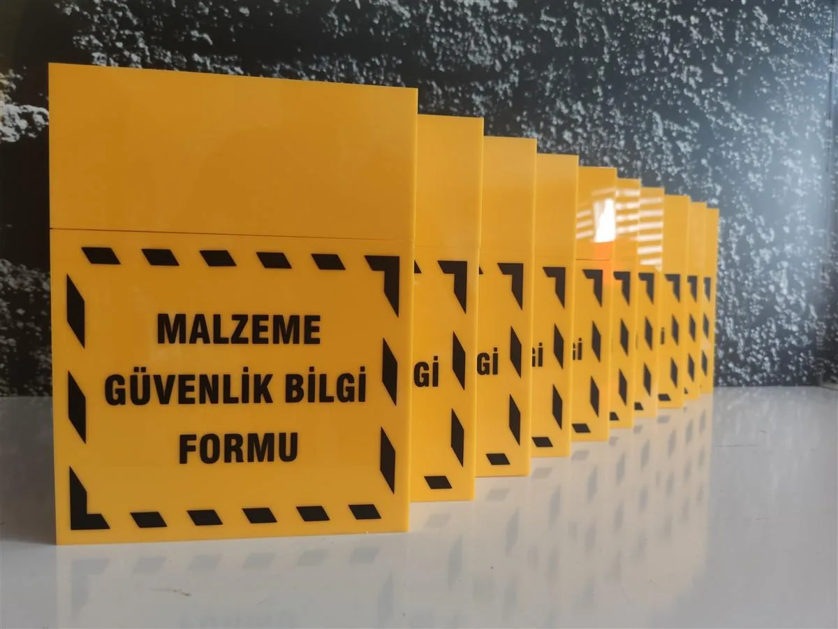 ŞİŞECAM PLEKSİ ÜRÜN MALZEME GÜVENLİK FORMU