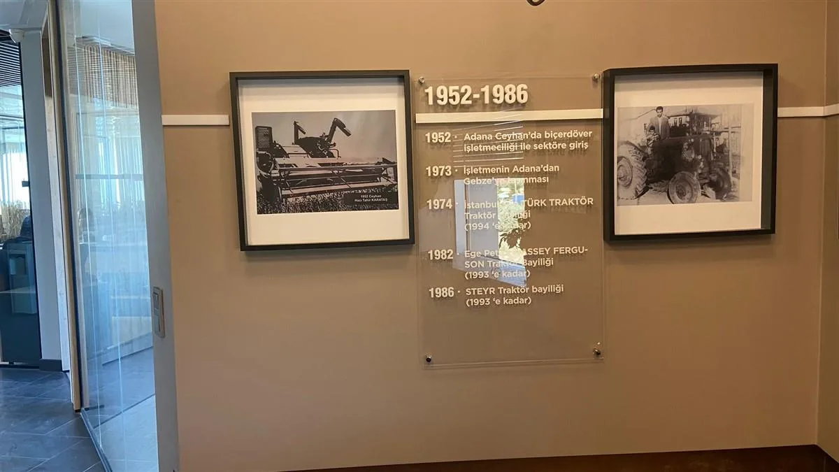 KARATAŞ TARIMCILIK KRONOLOJİ DUVARI