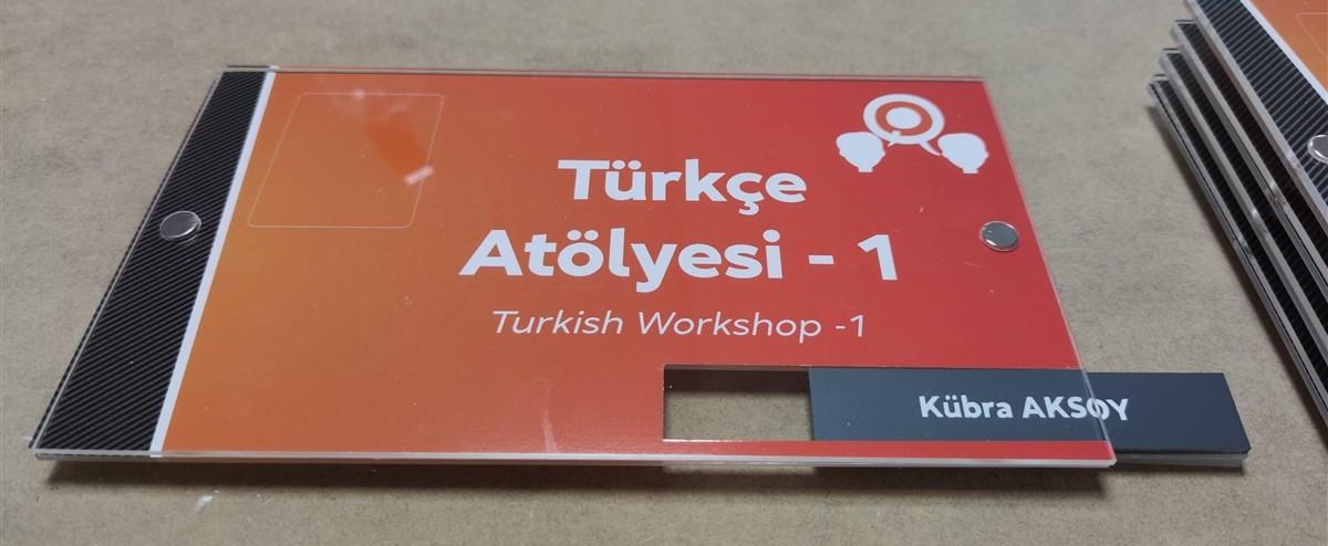 PLEKSİ MANYETİK OFİS KAPI İSİMLİĞİ