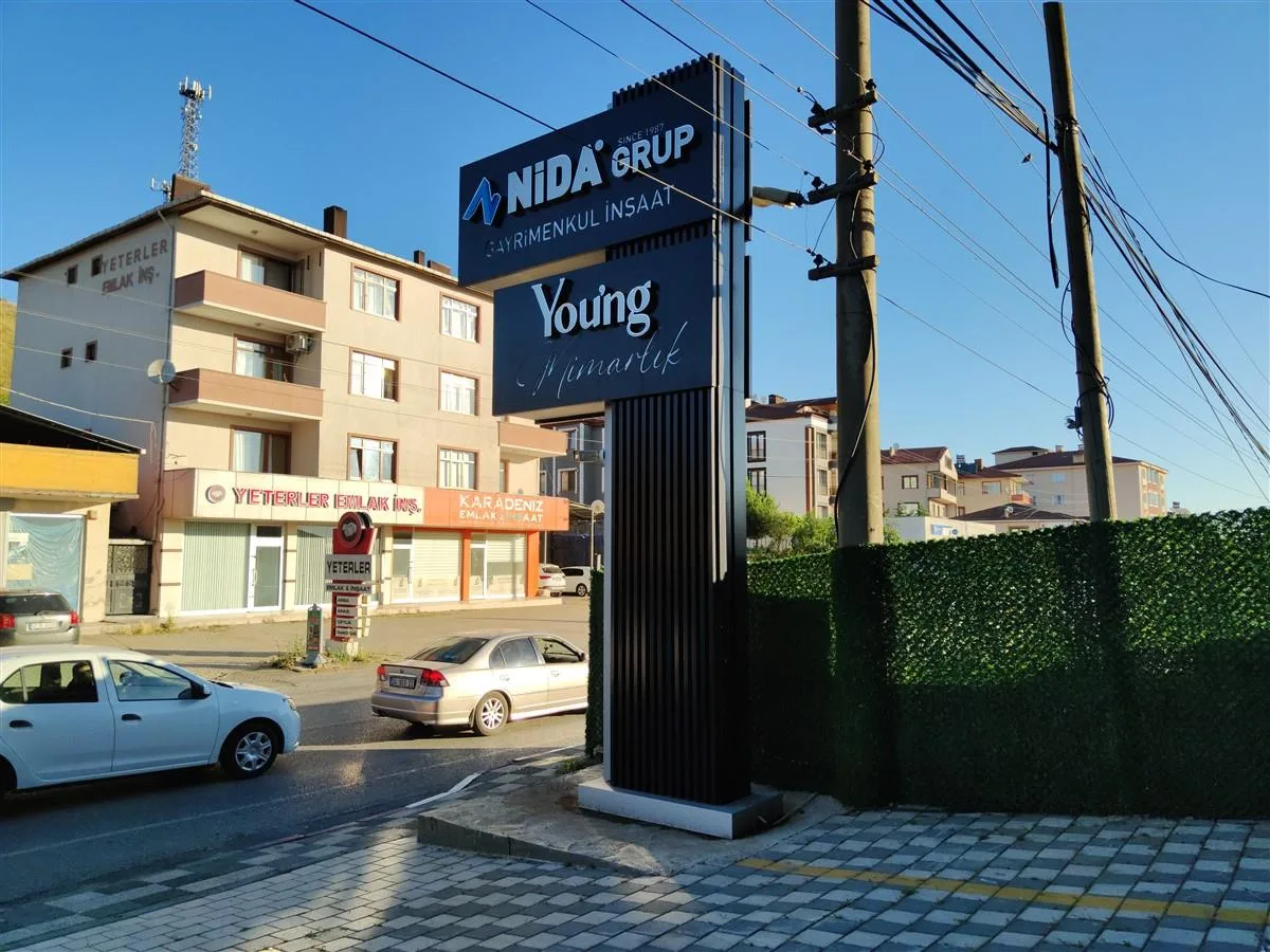 NİDA GAYRİMENKUL TOTEM (PİLON) TABELA İMALATI