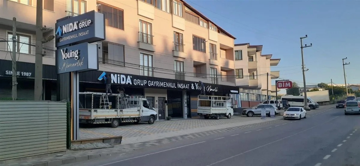 NİDA GAYRİMENKUL TOTEM (PİLON) TABELA İMALATI