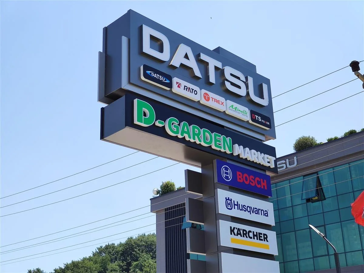 DATSU KOMPOZİT TOTEM (PİLON) TABELA İMALATI