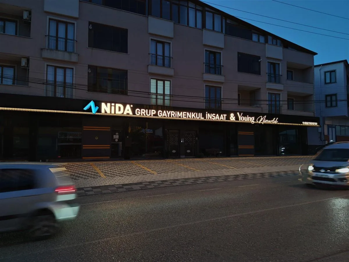 PROFİL IZGARA CEPHE IŞIKLI KUTU HARF TABELA