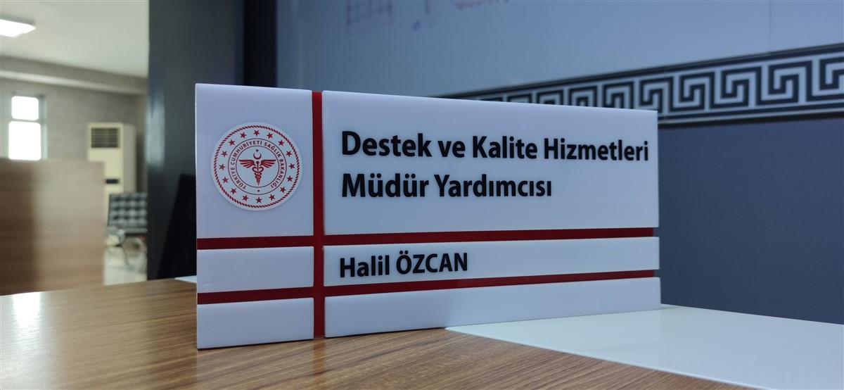 MANYETİK MODÜLER PLEKSİ KAPI İSİMLİĞİ