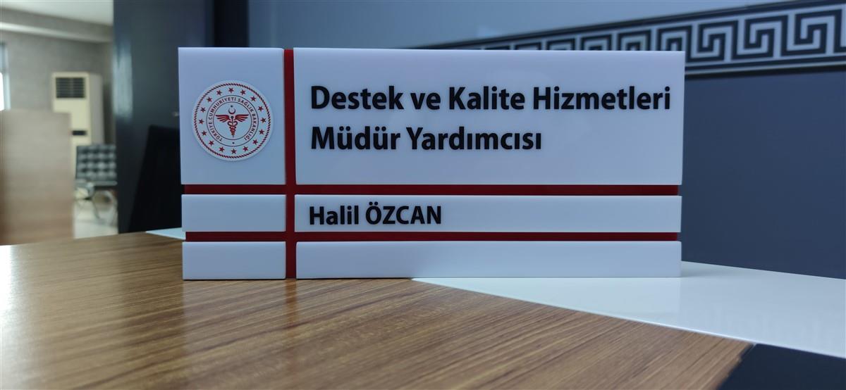 MANYETİK MODÜLER PLEKSİ KAPI İSİMLİĞİ