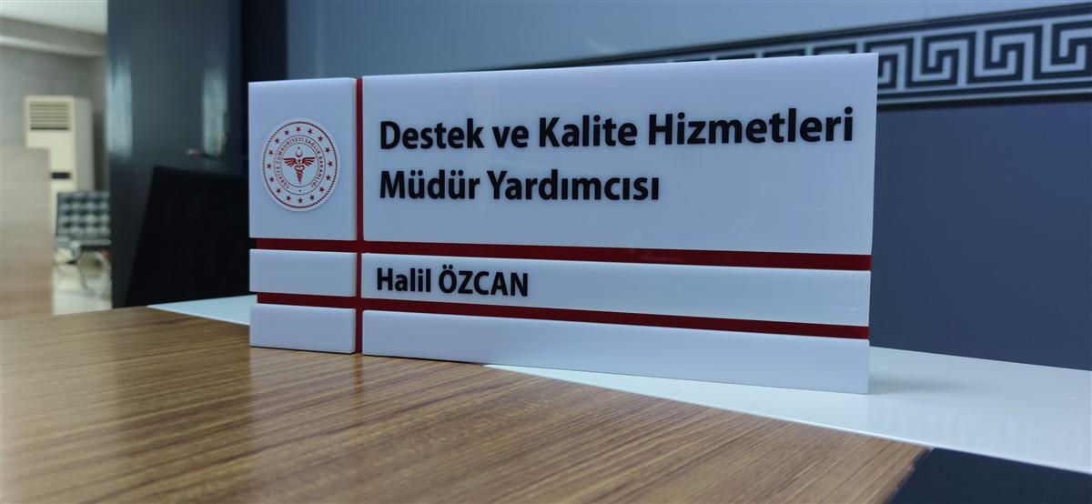 MANYETİK MODÜLER PLEKSİ KAPI İSİMLİĞİ