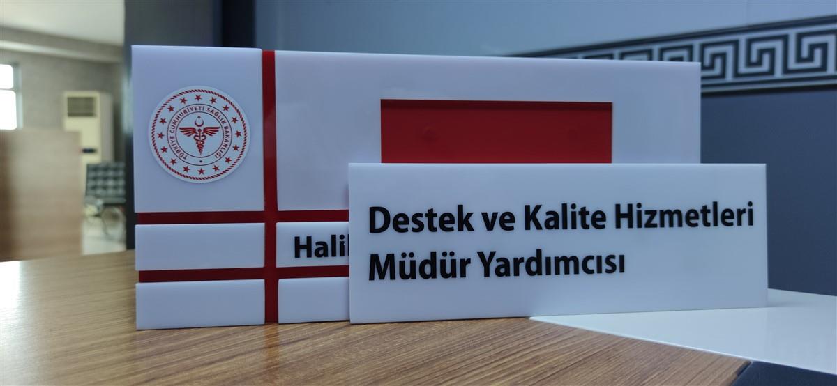 MANYETİK MODÜLER PLEKSİ KAPI İSİMLİĞİ