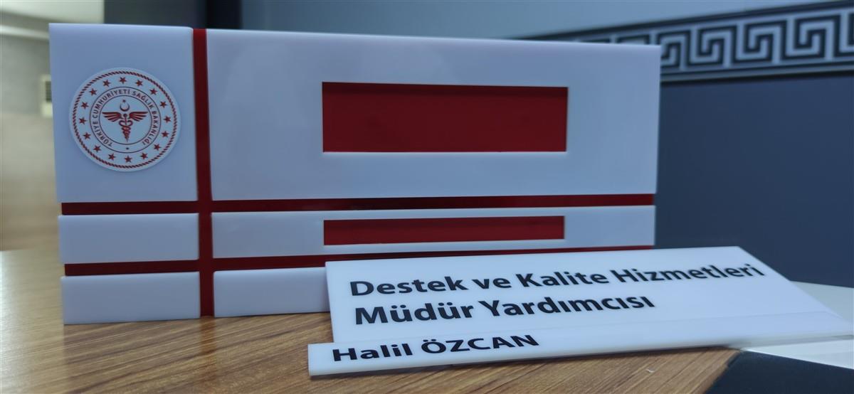 MANYETİK MODÜLER PLEKSİ KAPI İSİMLİĞİ