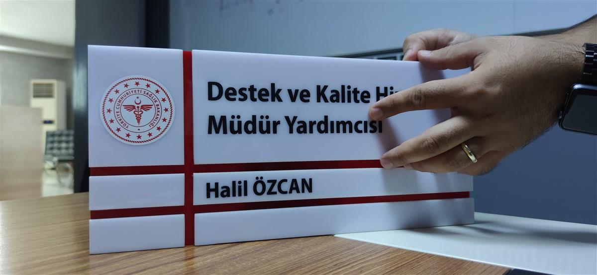 MANYETİK MODÜLER PLEKSİ KAPI İSİMLİĞİ