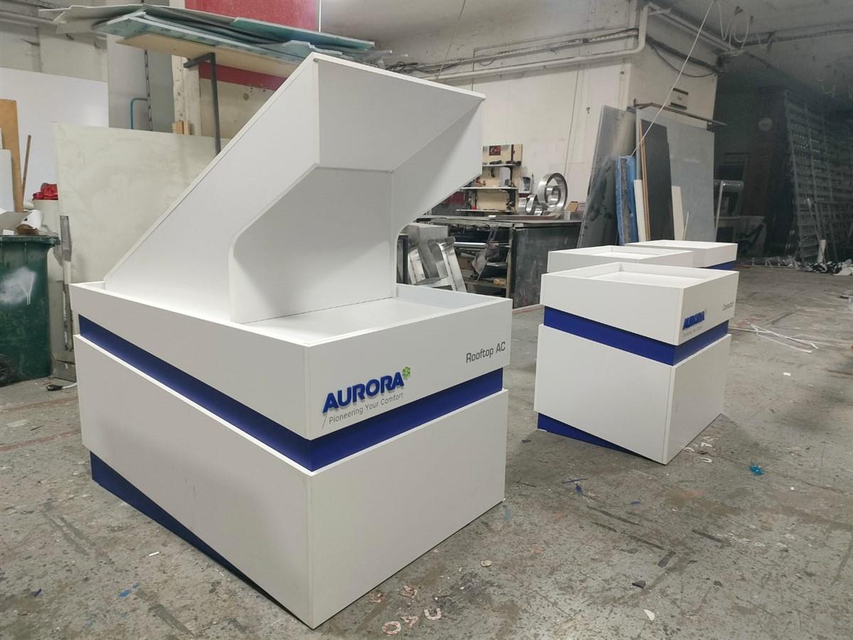 AURORA AHŞAP ÜRÜN TEŞHİR STANDI PRODUCT STAND