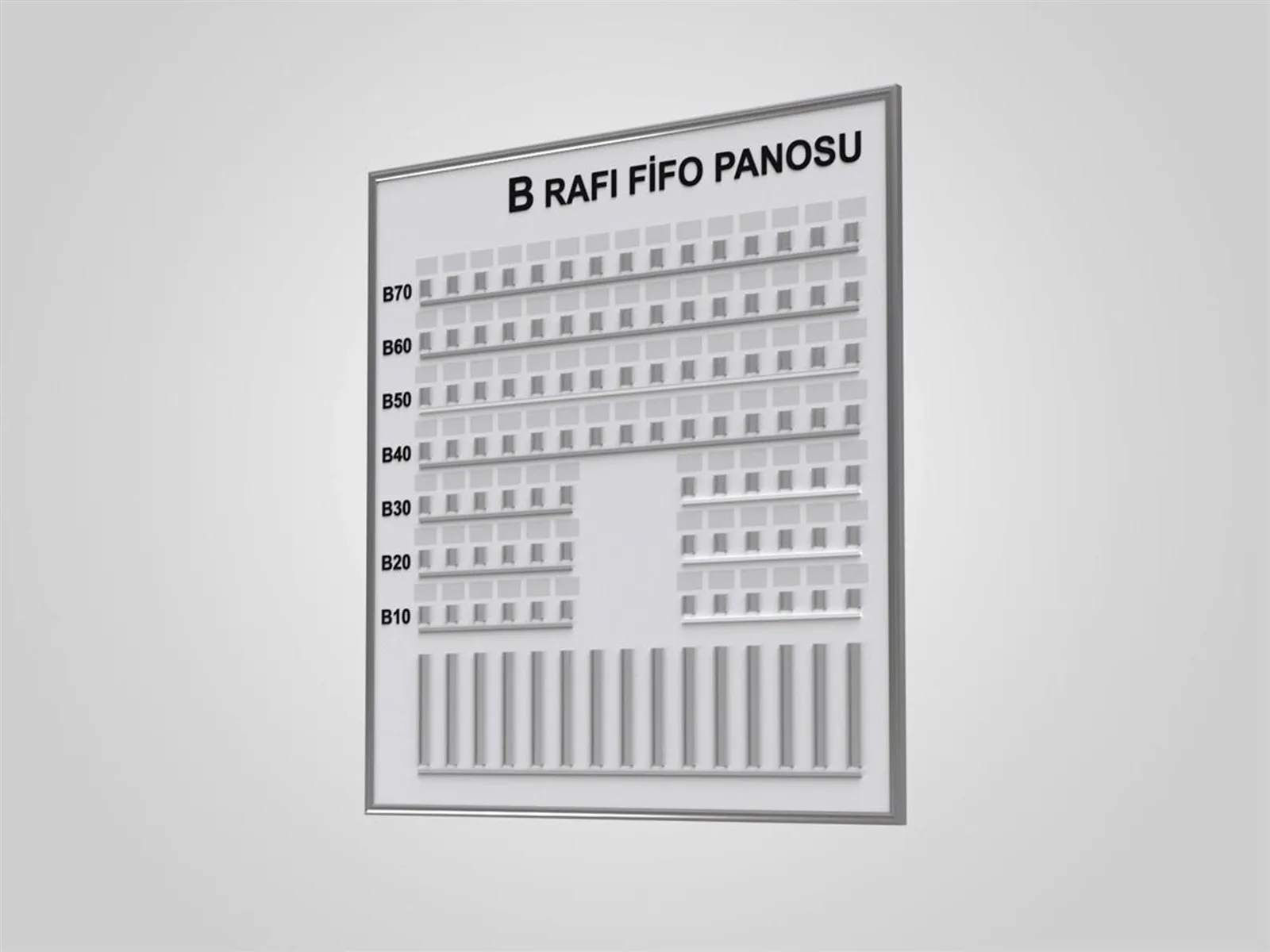 FİFO TAKİP DEPOLAMA PANOSU İMALAT