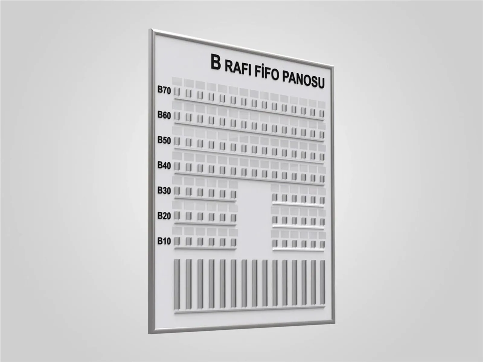 FİFO TAKİP DEPOLAMA PANOSU İMALAT