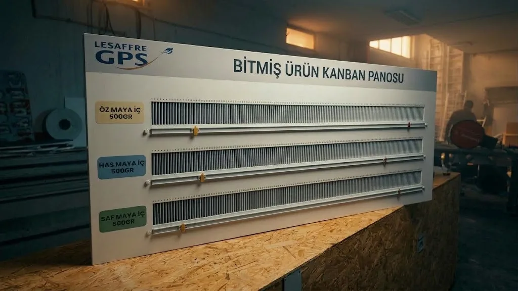 BİTMİŞ ÜRÜN KANBAN PANOSU