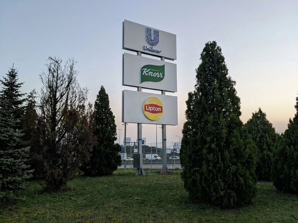 ÜNİLEVER BESAN IŞIKLI PLEKSİ HARF TOTEM TABELA