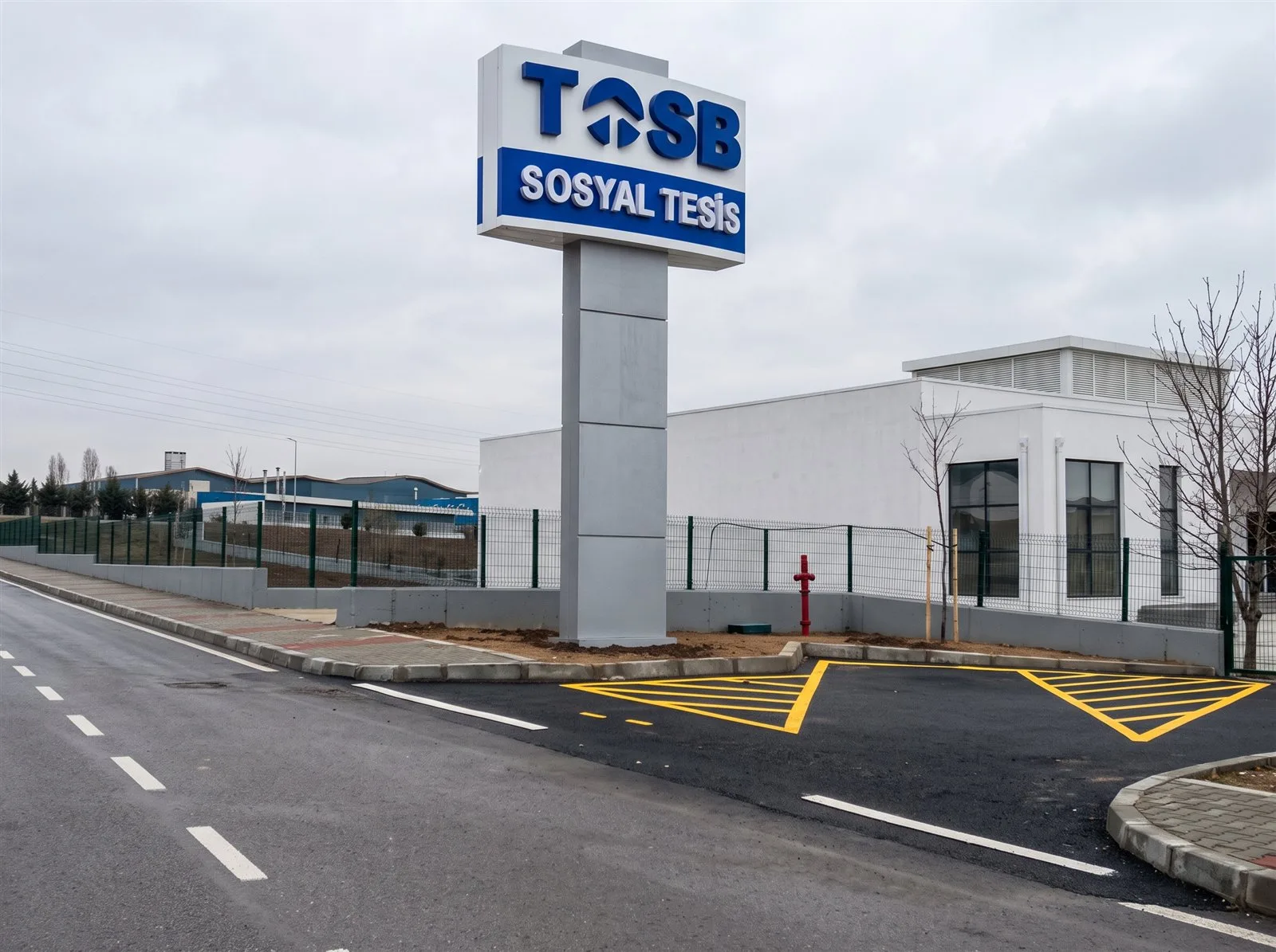 TOSB ORGANİZE SANAYİ TOTEM / PİLON TABELA