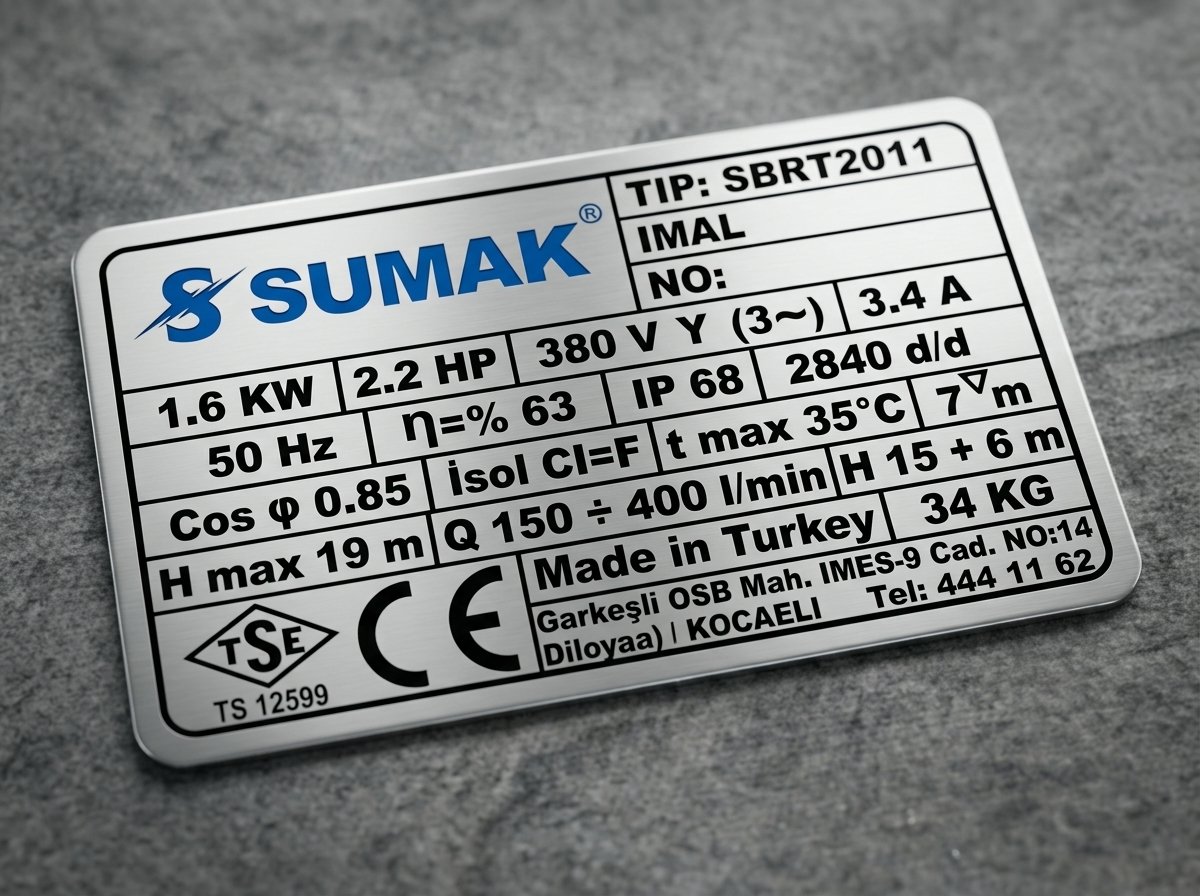 ASİT İNDİRME METAL ETİKET ÇEŞİTLERİ
