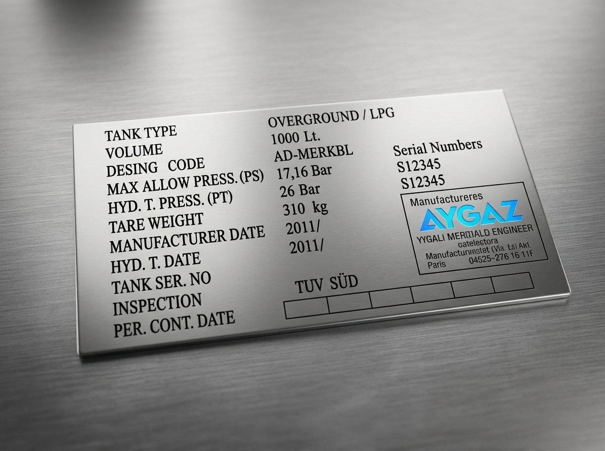 ASİT İNDİRME METAL ETİKET ÇEŞİTLERİ