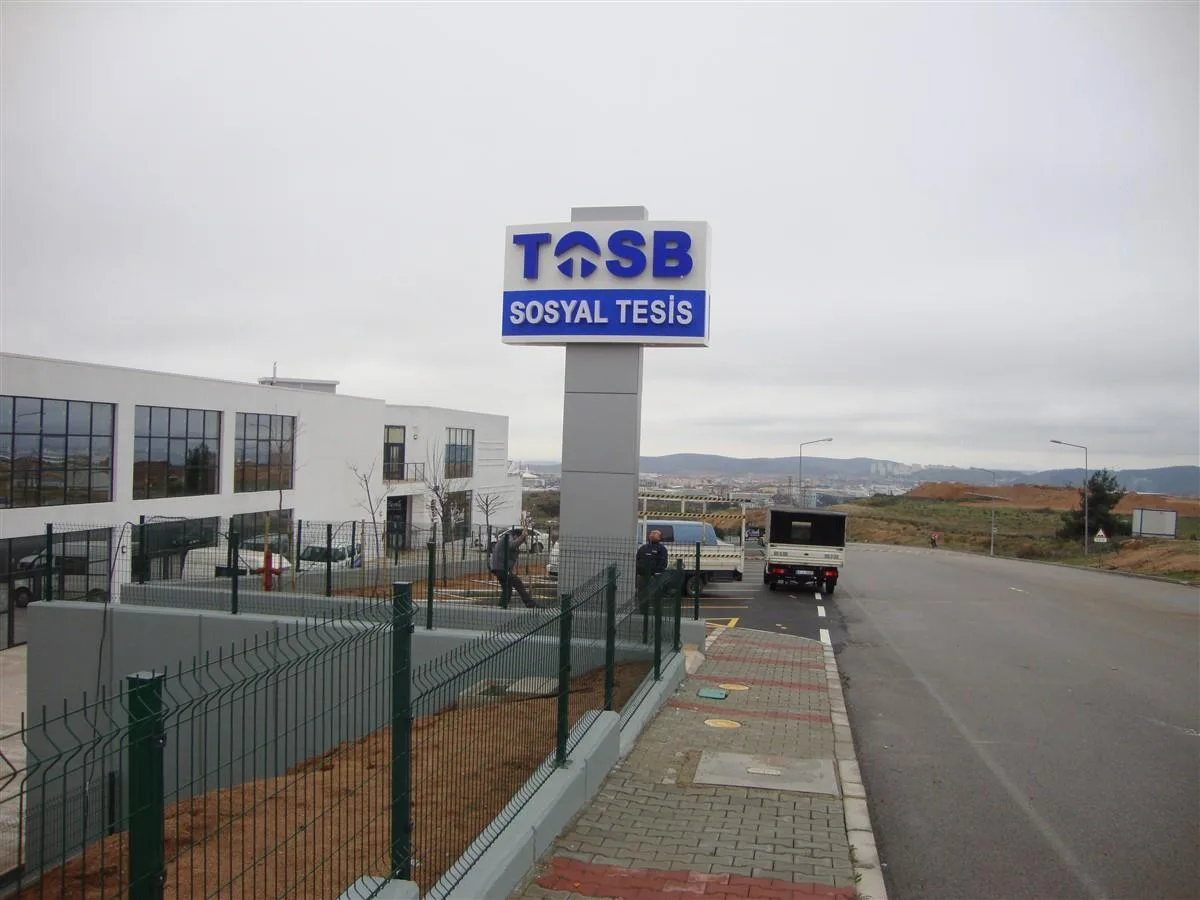 TOSB ORGANİZE SANAYİ TOTEM / PİLON TABELA