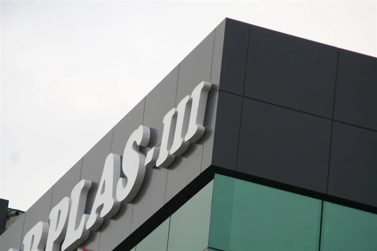 IŞIKSIZ ALÜMİNYUM KUTU HARF TABELA
