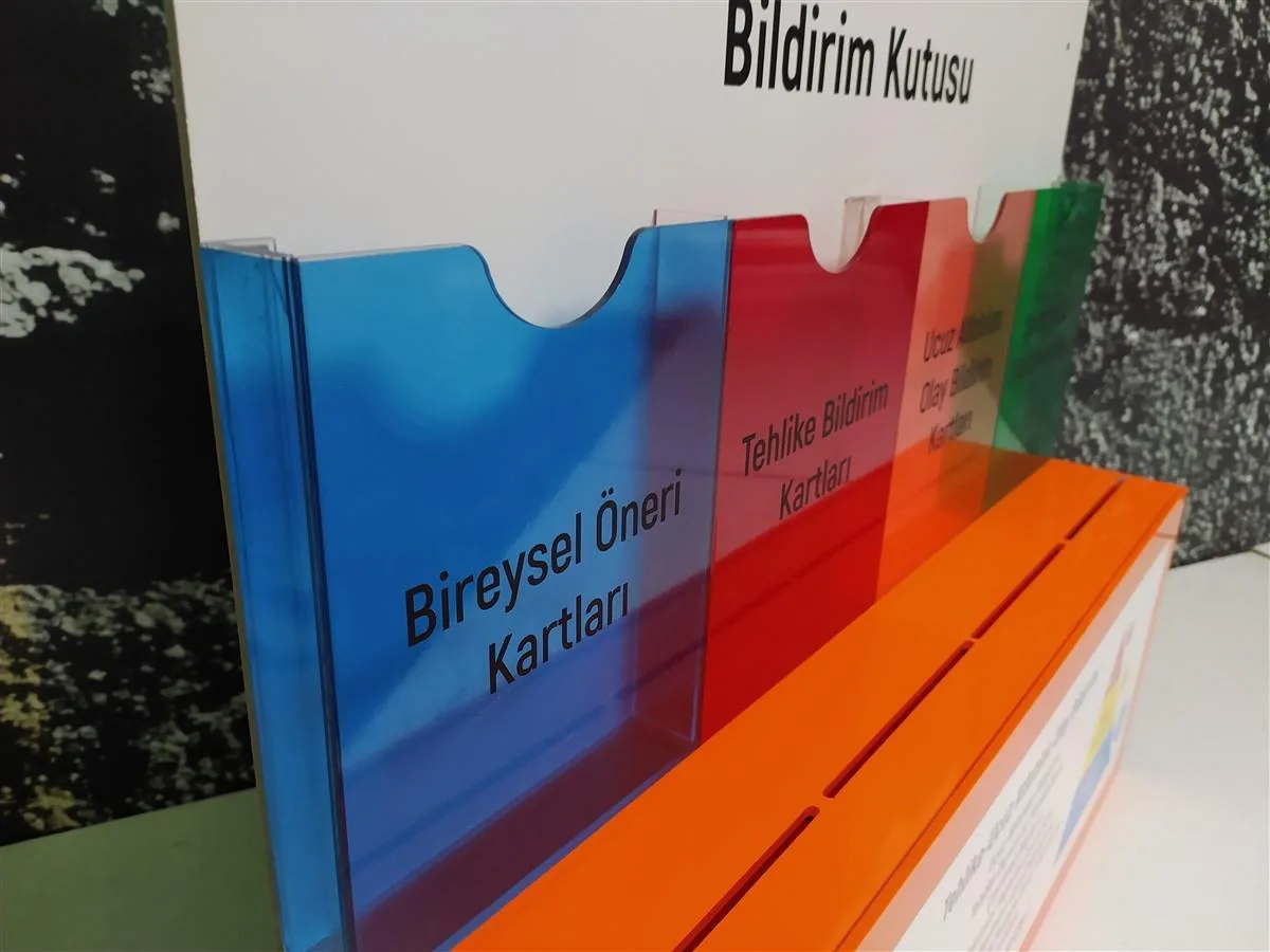 KROMAN ÇELİK ŞİKAYET BİLDİRİM VE ÖNERİ KUTUSU