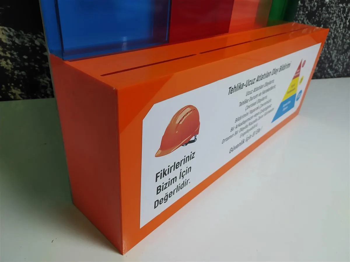 KROMAN ÇELİK ŞİKAYET BİLDİRİM VE ÖNERİ KUTUSU