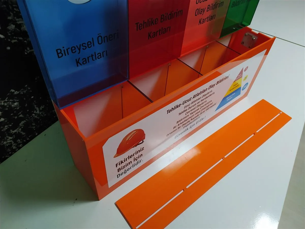 KROMAN ÇELİK ŞİKAYET BİLDİRİM VE ÖNERİ KUTUSU