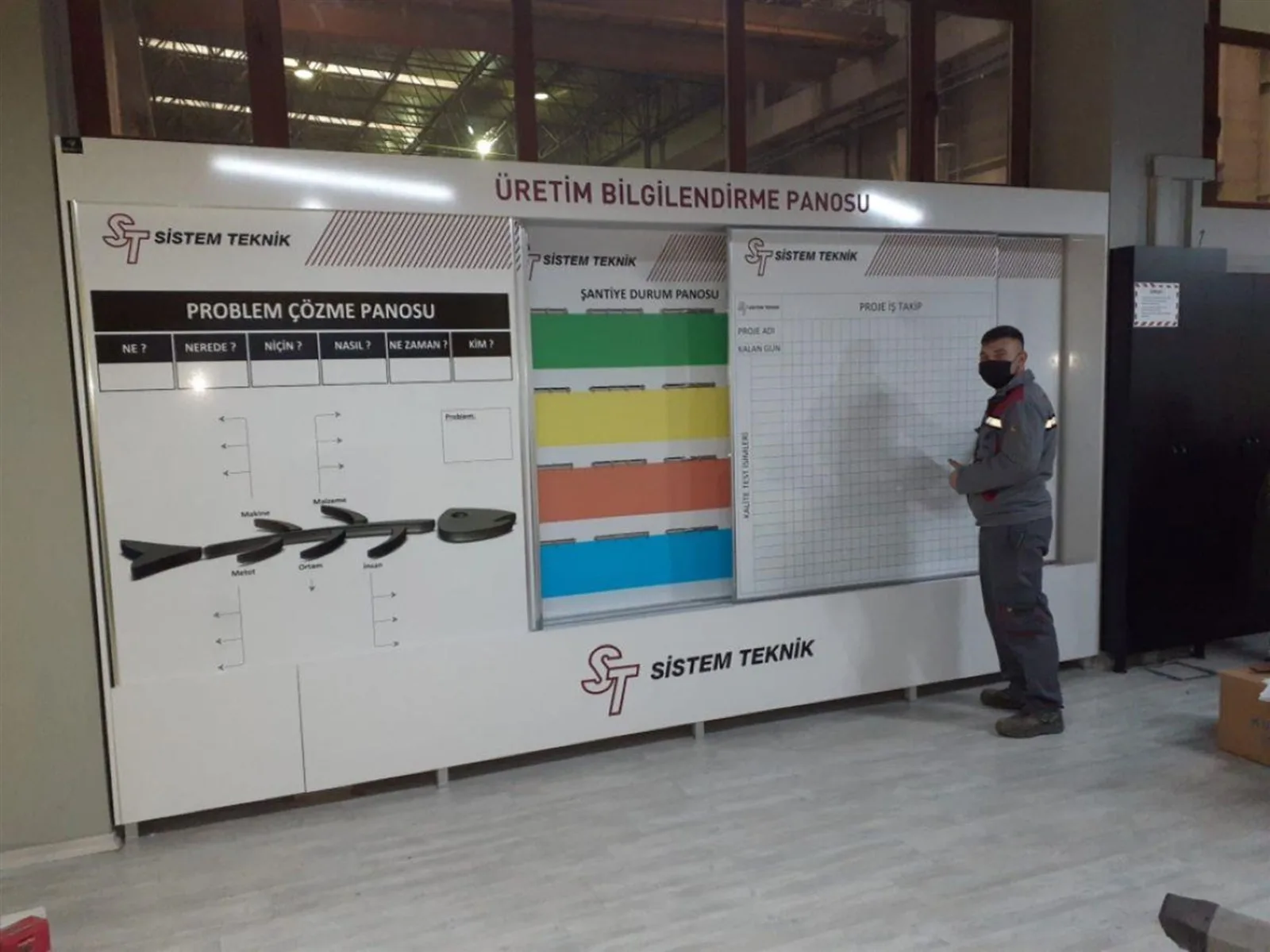 ÜRETİM TAKİP VE BİLGİLENDİRME PANOSU