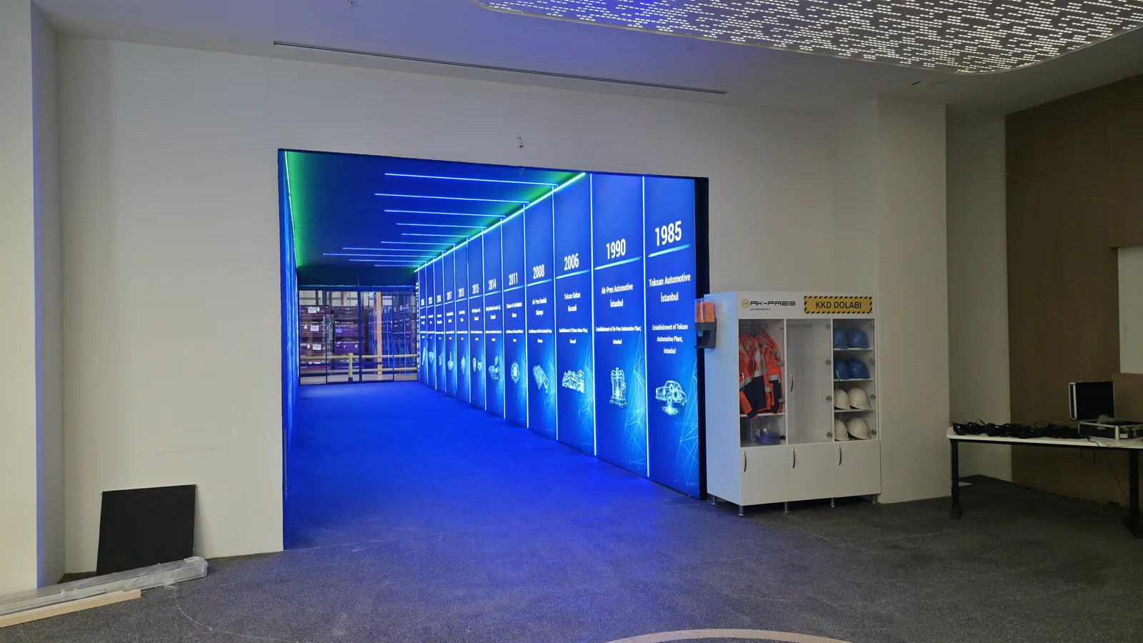 KUMAŞ LİGHTBOX VE IŞIKLI TÜNEL