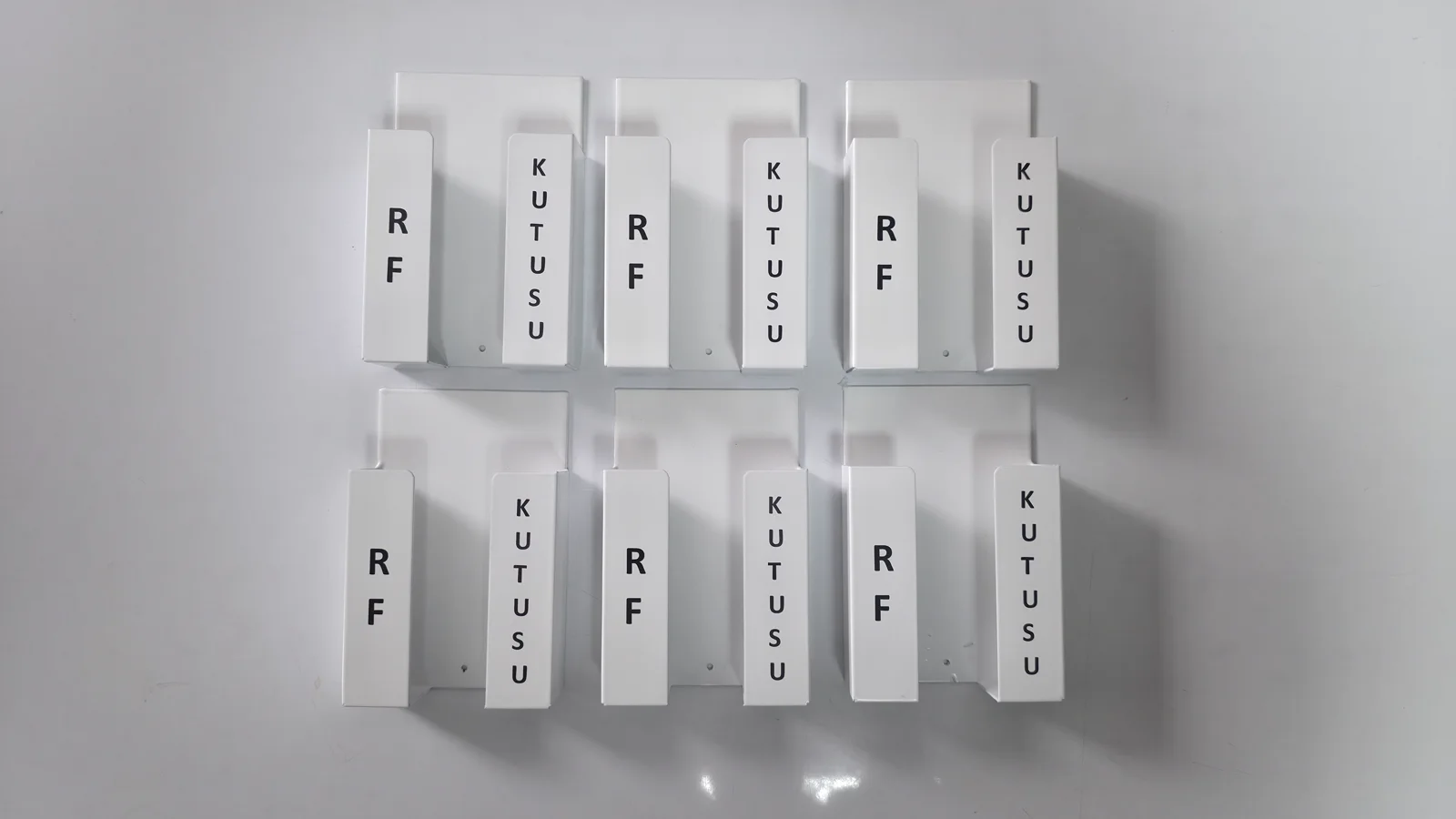 ALÜMİNYUM ÇOK AMAÇLI KART VE ETİKET KUTUSU