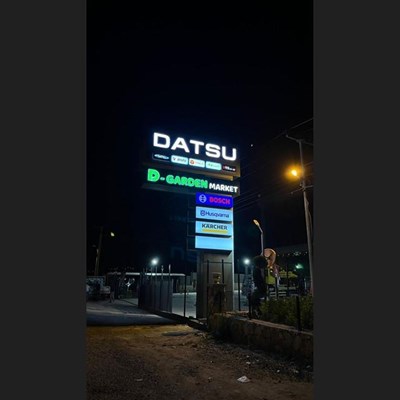 DATSU KOMPOZİT TOTEM (Pilon) TABELA İMALATI