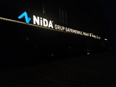 NİDA GROUP PROFİL IZGARA CEPHE IŞIKLI KUTUHARF